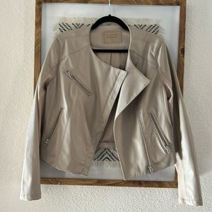 Blank NYC faux leather jacket